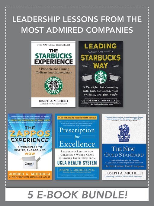 Title details for Leadership Lessons from the Most Admired Companies by Joseph A. Michelli - Available